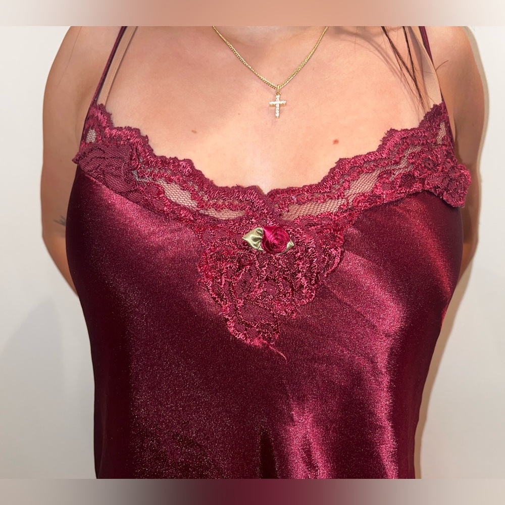 𝓑𝓾𝓻𝓰𝓾𝓷𝓭𝔂 𝓢𝓲𝓵𝓴 𝓢𝓵𝓲𝓹 𝓓𝓻𝓮𝓼𝓼 - Picture 5 of 5